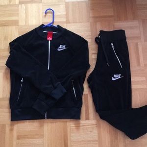 Nike Velour Tracksuit